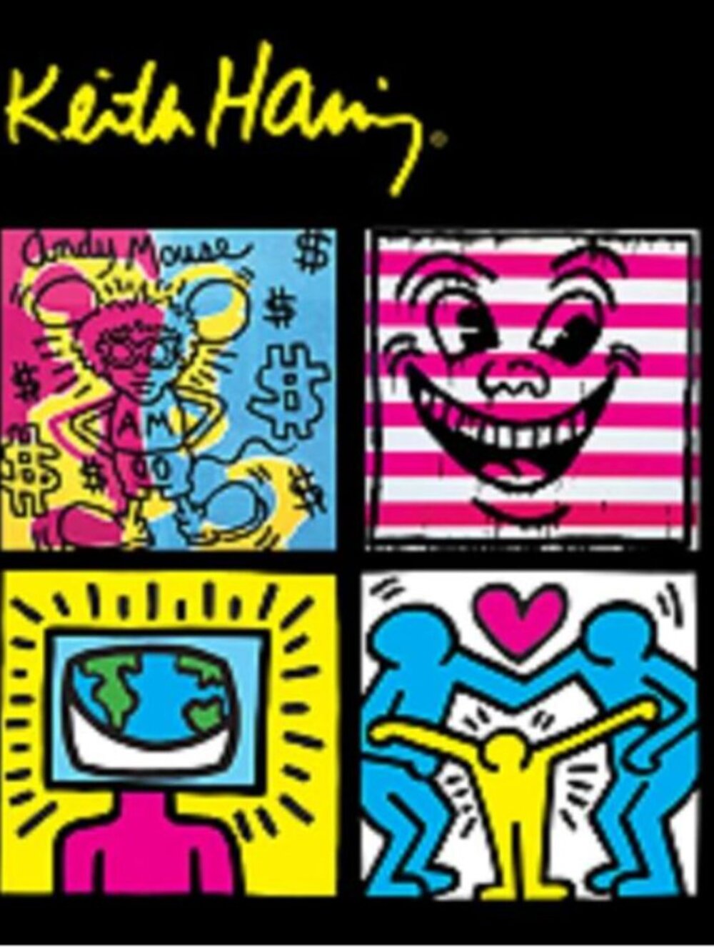 Galison's Keith Haring Keepsake Box - 16 Notecards